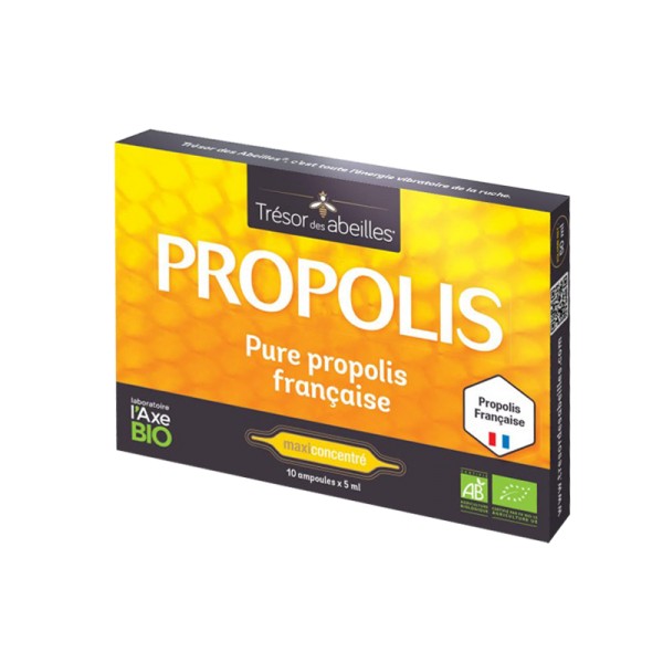 Propolis pure Bio* - Complément alimentaire TRÉSOR DES ABEILLES