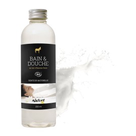 Bain & Douche au lait d'ânesse frais BIO - DIRECT NATURE