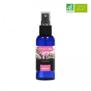 Eau florale / Hydrolat de Rose de Damas certifiée BIO